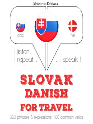 cover image of Slovak-Danish: For travel